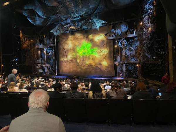 Gershwin Theatre, section: Orchestra R, row: R, seat: 24