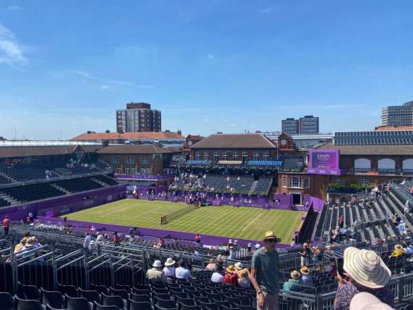 Queen's Club, section: East Standard/Block 11, row: W, seat: 16