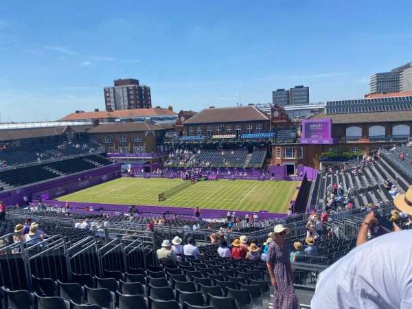 Queen's Club, section: East Standard/Block 11, row: W, seat: 17