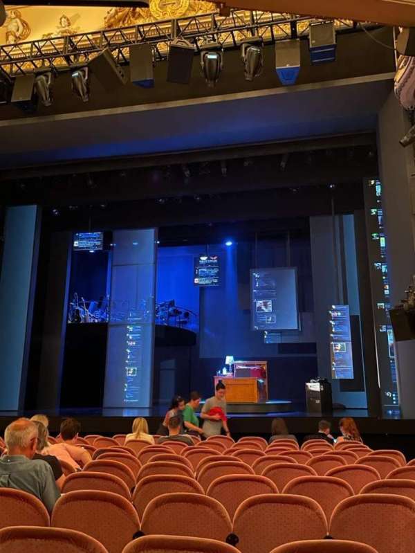 Noel Coward Theatre, section: Stalls, row: N, seat: 8