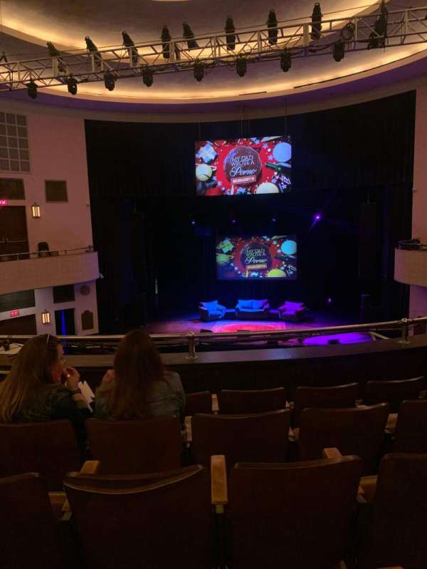 Chevalier Theatre, section: Balcony RC, row: E, seat: 112