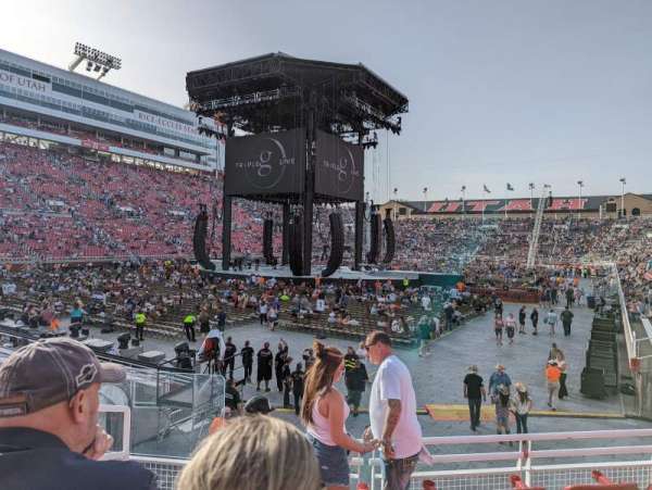 Rice-Eccles Stadium, section: C1, row: 5, seat: 13