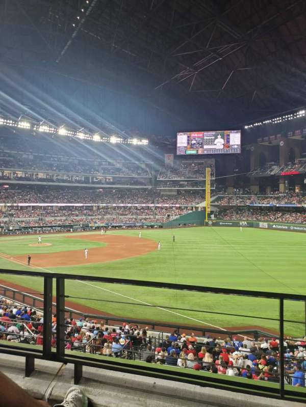 Globe Life Field, section: 125, row: 2, seat: 9
