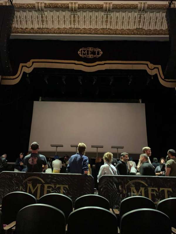 The Met Philadelphia, section: Orchestra 2, row: KK, seat: 8