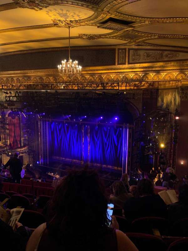 Lena Horne Theatre, section: Rear Mezzanine R, row: L, seat: 10