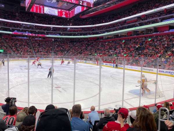 Little Caesars Arena, section: 104, row: 7, seat: 4