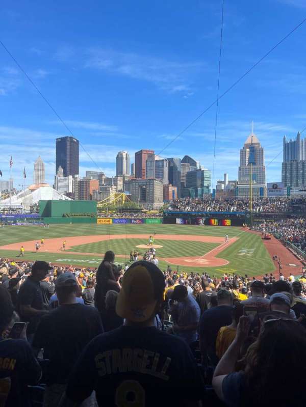 PNC Park, section: 119, row: W, seat: 10
