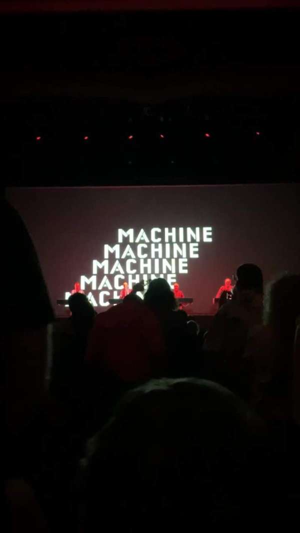 The Met Philadelphia, section: Orchestra 2, row: KK, seat: 8
