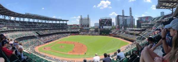 Truist Park, section: 318, row: 6, seat: 7