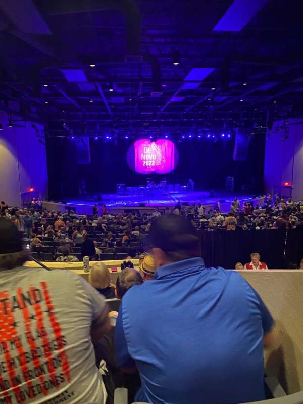 Brown County Music Center, section: BACC, row: EE, seat: 218