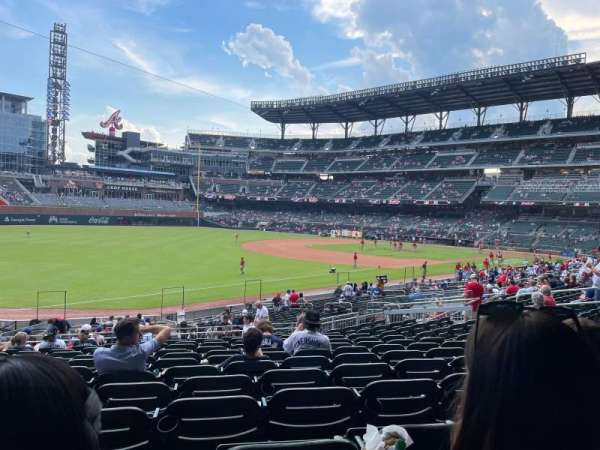 Truist Park, section: 140, row: 12, seat: 22