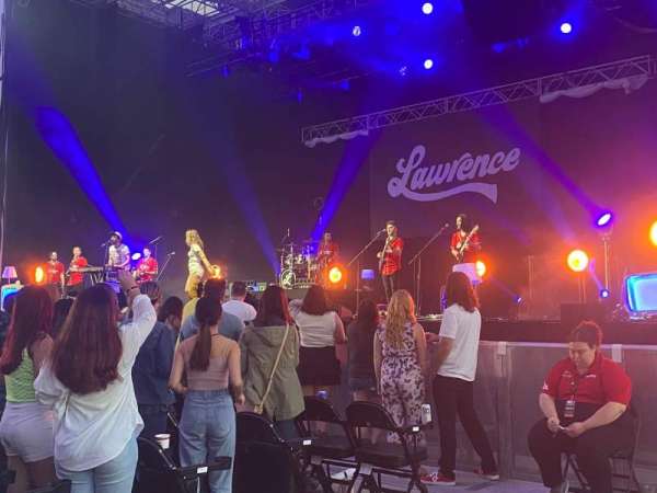Leader Bank Pavilion, section: 1, row: H, seat: 12