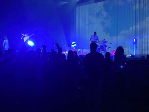 Leader Bank Pavilion, section: 1, row: H, seat: 12