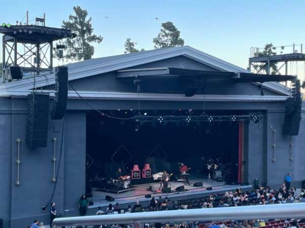 The Greek Theatre, section: North Terrace, row: G, seat: 3