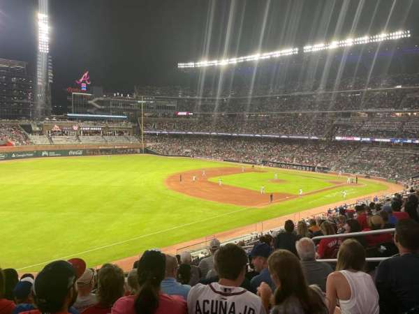 Truist Park, section: 240, row: 8, seat: 6