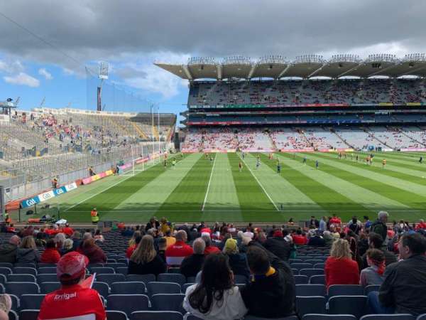 Croke Park, section: 335, row: KK, seat: 4