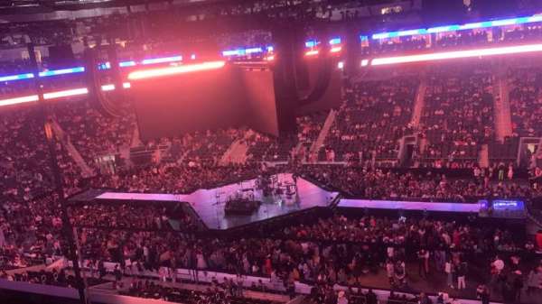 UBS Arena, section: 204, row: 1, seat: 16