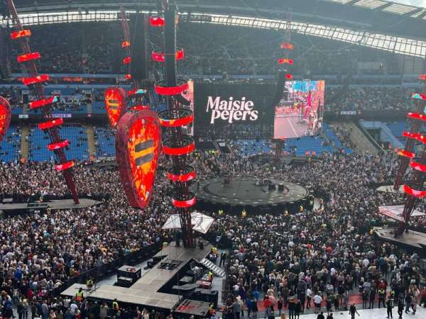 Etihad Stadium, Manchester, section: 306, row: 3, seat: 18