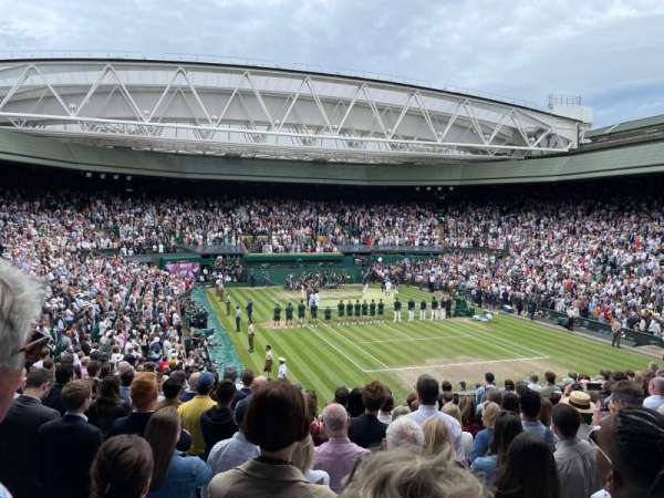 Wimbledon, Centre Court, section: 207, row: J, seat: 251