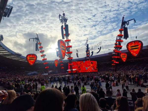 Hampden Park, section: I4, row: L, seat: 69