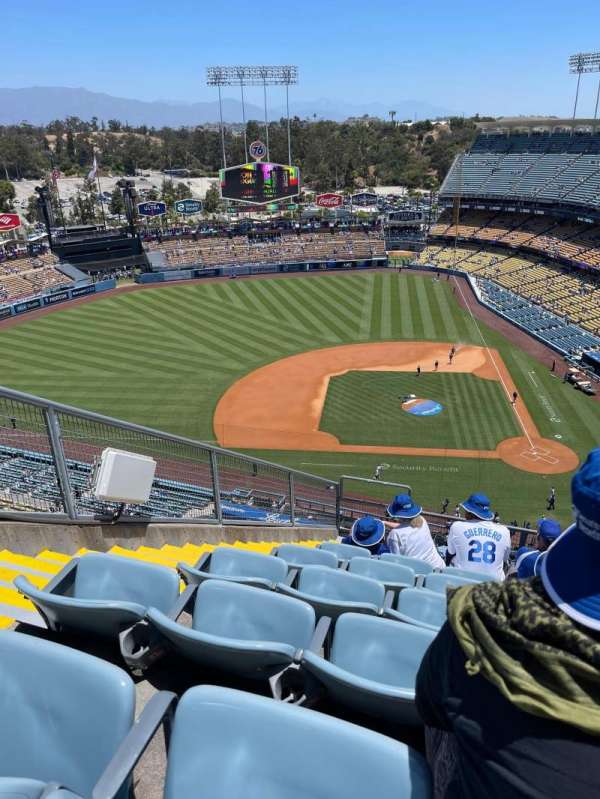 Dodger Stadium, section: 13TD, row: K, seat: 20