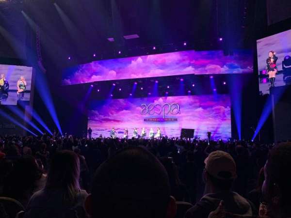 YouTube Theater, section: 104, row: D, seat: 6