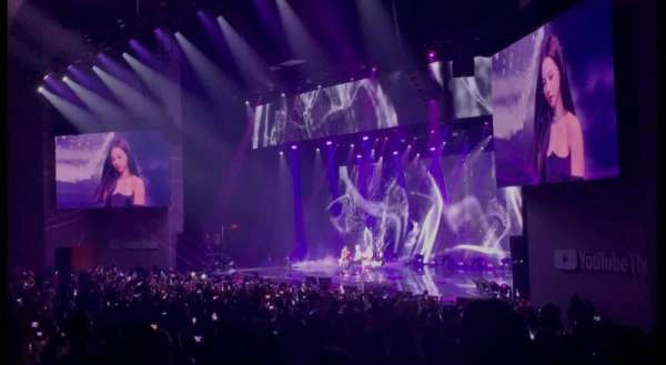 YouTube Theater, section: 105, row: T, seat: 14
