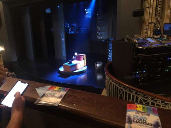 Music Box Theatre, section: Mezzanine R, row: A, seat: 22