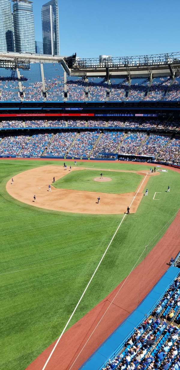 Rogers Centre, section: 239R, row: 1, seat: 6