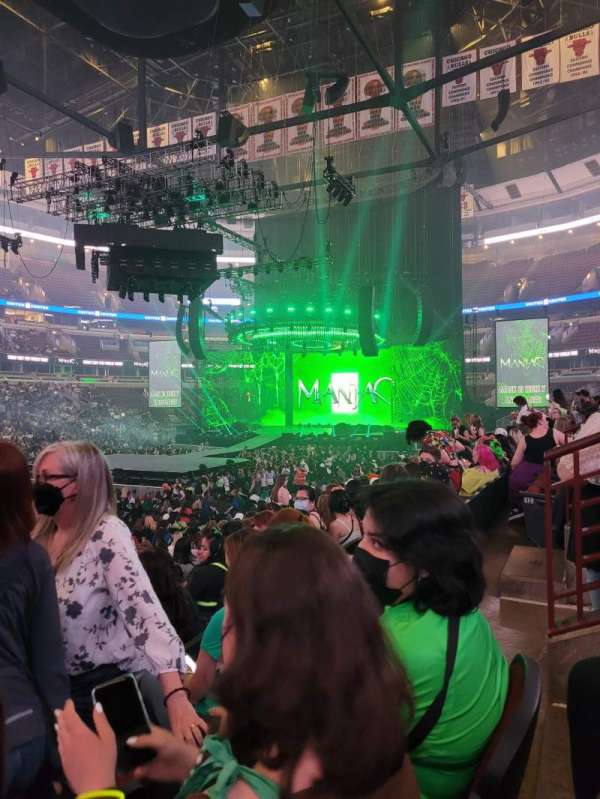 United Center, section: 102, row: 13, seat: 3