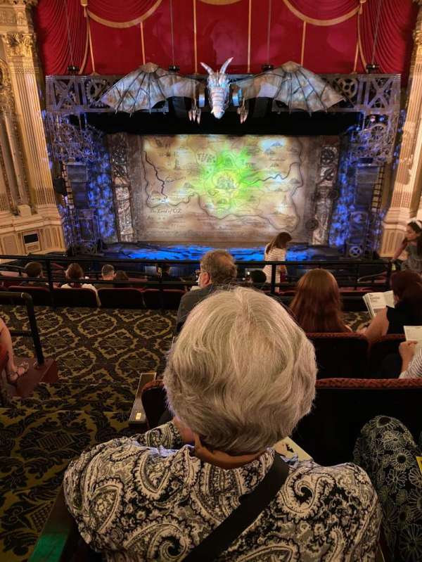 Citizens Bank Opera House, section: Mezzanine RC, row: D, seat: 102
