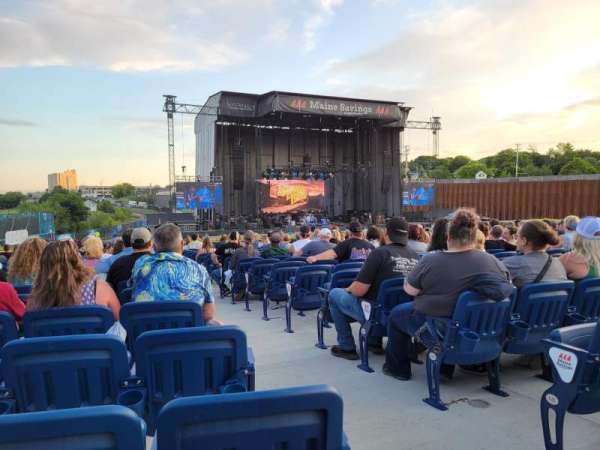 Maine Savings Amphitheater, section: 206, row: V, seat: 2