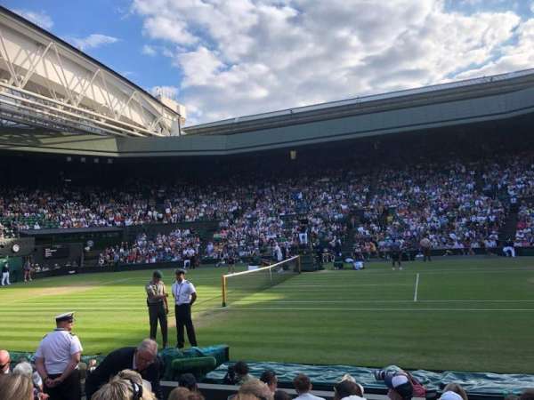 Wimbledon, Centre Court, section: 113, row: G, seat: 26