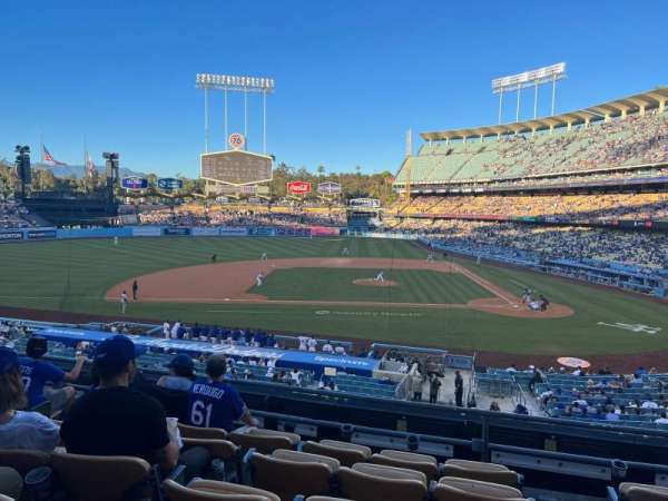 Dodger Stadium, section: 127LG, row: F, seat: 1