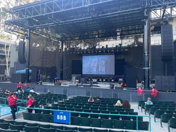 Cal Coast Credit Union Open Air Theatre, section: BB, row: F, seat: 5