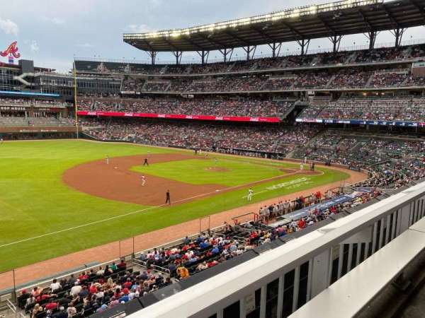 Truist Park, section: 238, row: 1, seat: 10