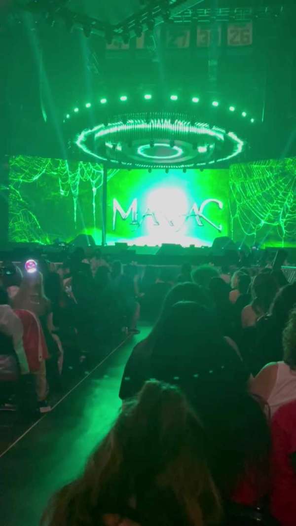 Prudential Center, section: Floor D, row: 13, seat: 1