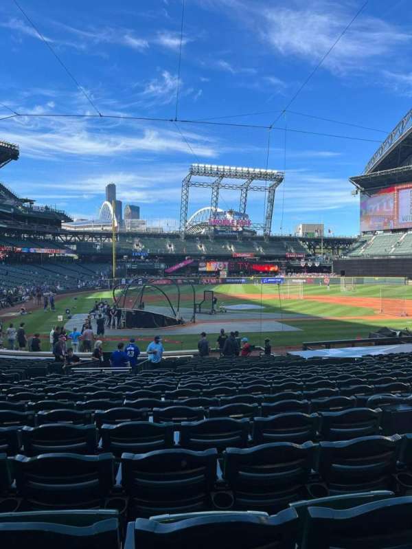 T-Mobile Park, section: 126, row: 21, seat: 5