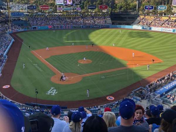 Dodger Stadium, section: 4RS, row: F, seat: 7