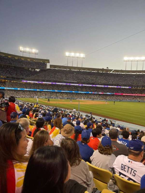 Dodger Stadium, section: 46FD, row: P, seat: 10
