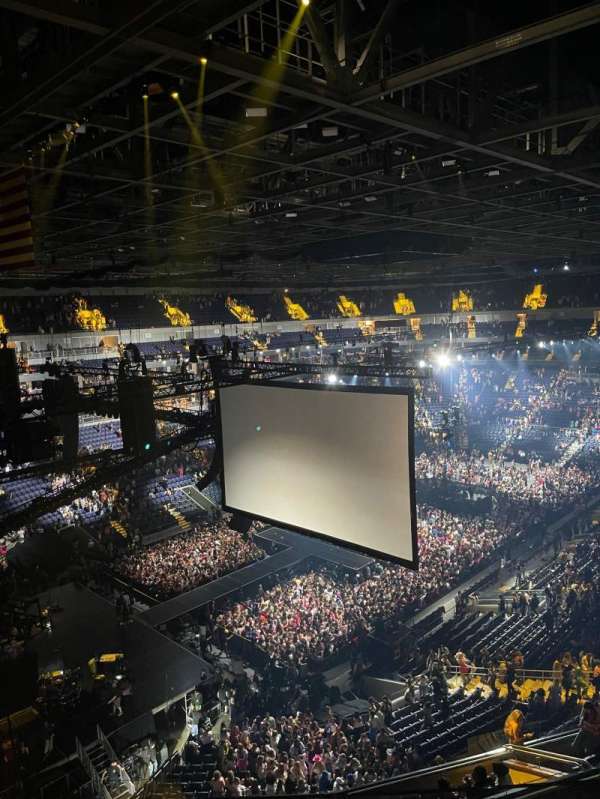 UBS Arena, section: 325, row: 2, seat: 12
