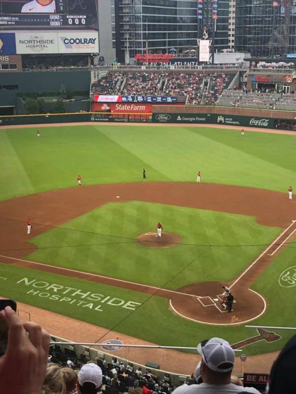Truist Park, section: 328, row: 6, seat: 1