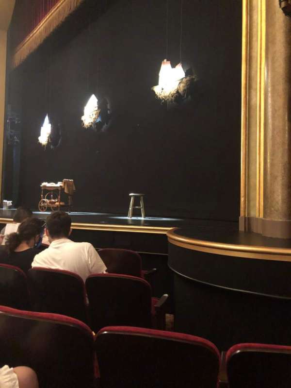 St. James Theatre, section: Orchestra R, row: D, seat: 18