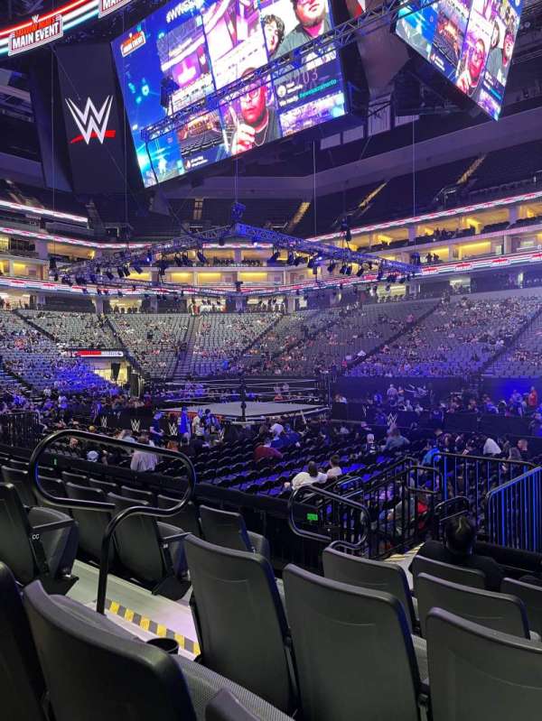 Golden 1 Center, section: 105, row: EE, seat: 2