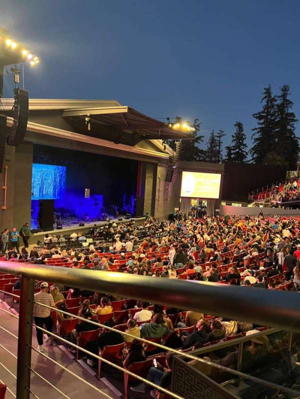 The Greek Theatre, section: North Terrace, row: FF, seat: 1