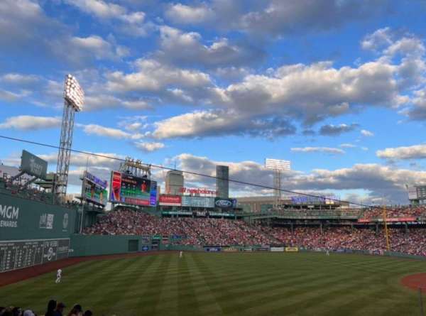 Fenway Park, section: Loge Box 161, row: PP, seat: 3