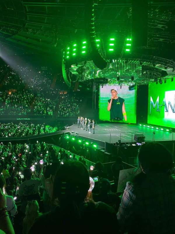 Kia Forum, section: 112, row: 6, seat: 4