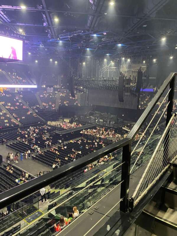 Accor Arena, section: Balcon E, row: 81, seat: 4