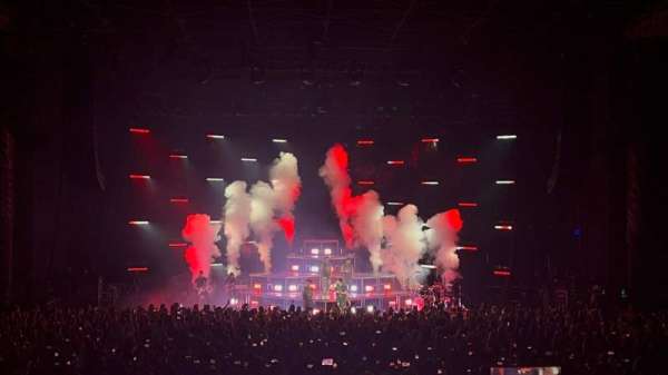 Michigan Lottery Amphitheatre, section: 600B, row: G, seat: 607