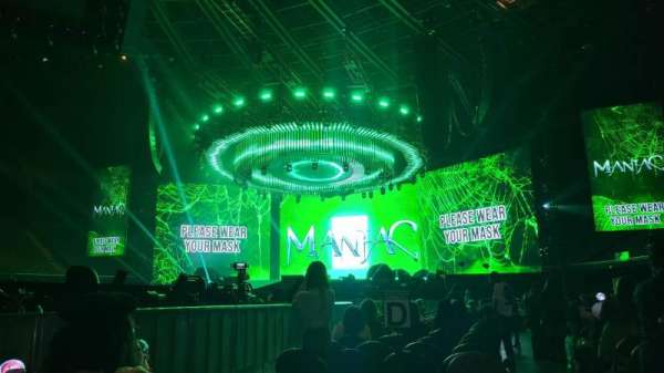 Kia Forum, section: J, row: 3, seat: 13
